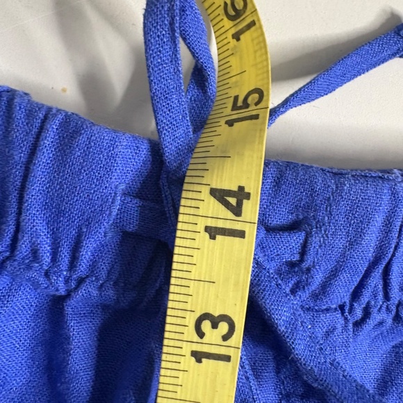 NWT Gap Blue Linen Shorts - Picture 12 of 14